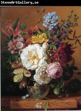 unknow artist Floral, beautiful classical still life of flowers.138